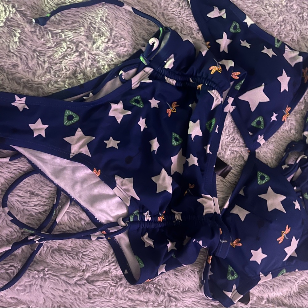 Hot Topic Blue Star Bikini